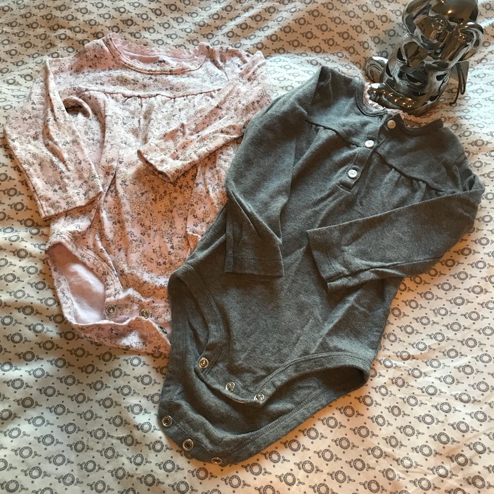 Carter’s long sleeved onesies!